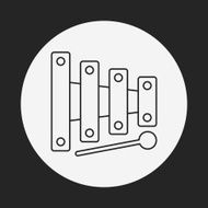 toy musical instrument icon N10