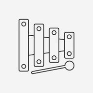 toy musical instrument icon N11