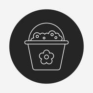 toy sand bucket icon N5