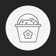 toy sand bucket icon N7