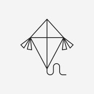 toy kite icon N4