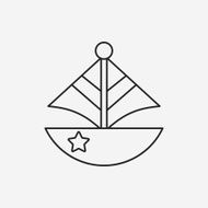 toy boat icon N12