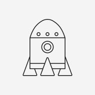 toy rocket icon N4