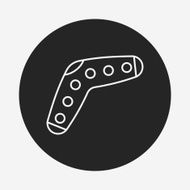 toy boomerang icon N4