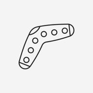 toy boomerang icon N7