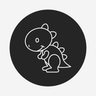 toy dinosaur icon N5