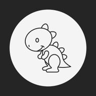 toy dinosaur icon N7
