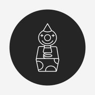 toy clown icon