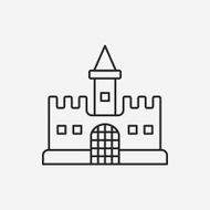 toy castle icon N4