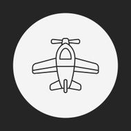toy airplane icon N3