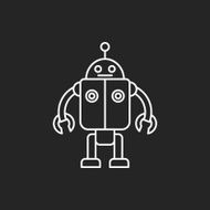toy robot icon N6