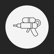 toy water gun icon N11