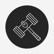 toy hammer icon N4