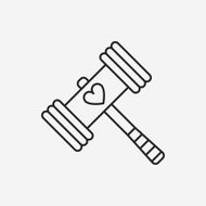 toy hammer icon N7