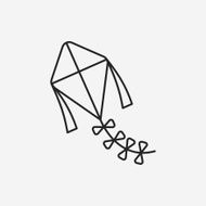toy kite icon N8