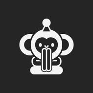 toy monkey icon N6