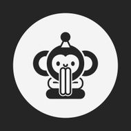 toy monkey icon N7