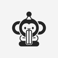 toy monkey icon N8