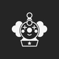 toy clown icon N10