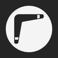 toy boomerang icon N10