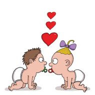 Babies in love N2