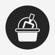 toy sand bucket icon N9