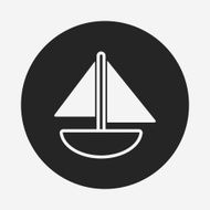 toy boat icon N25