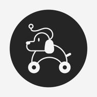 toy dog icon N9