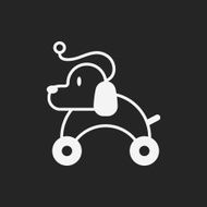 toy dog icon N10
