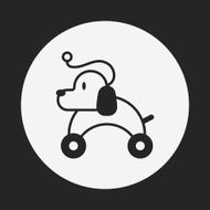 toy dog icon N11