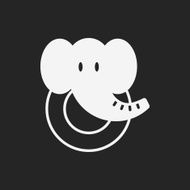 toy elephant icon N6