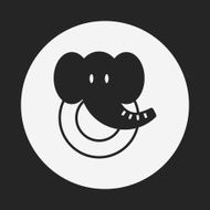 toy elephant icon N7