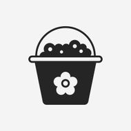 toy sand bucket icon N16
