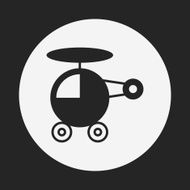 toy helicopter icon N19