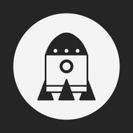 toy rocket icon N11