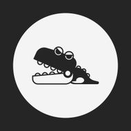 toy crocodile icon N2