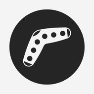 toy boomerang icon N12