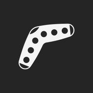 toy boomerang icon N13