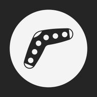 toy boomerang icon N14