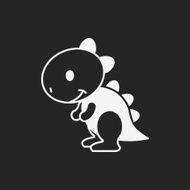 toy dinosaur doll icon N6