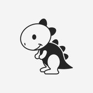 toy dinosaur doll icon N8