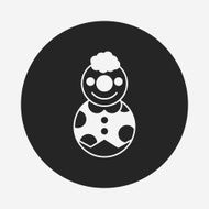 toy clown doll icon