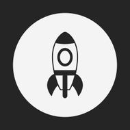 toy rocket icon N15