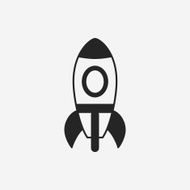toy rocket icon N16