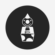 toy clown doll icon N5