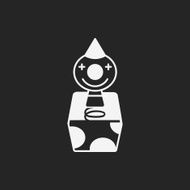 toy clown doll icon N6
