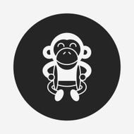 toy monkey icon N9