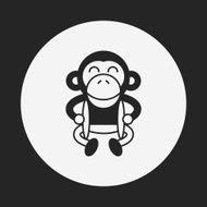 toy monkey icon N11