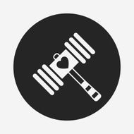 toy hammer icon N12