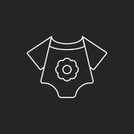 baby clothes line icon N2